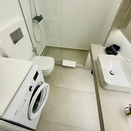 Aegean Bliss - Stylish In Agios Stefanos 아파트